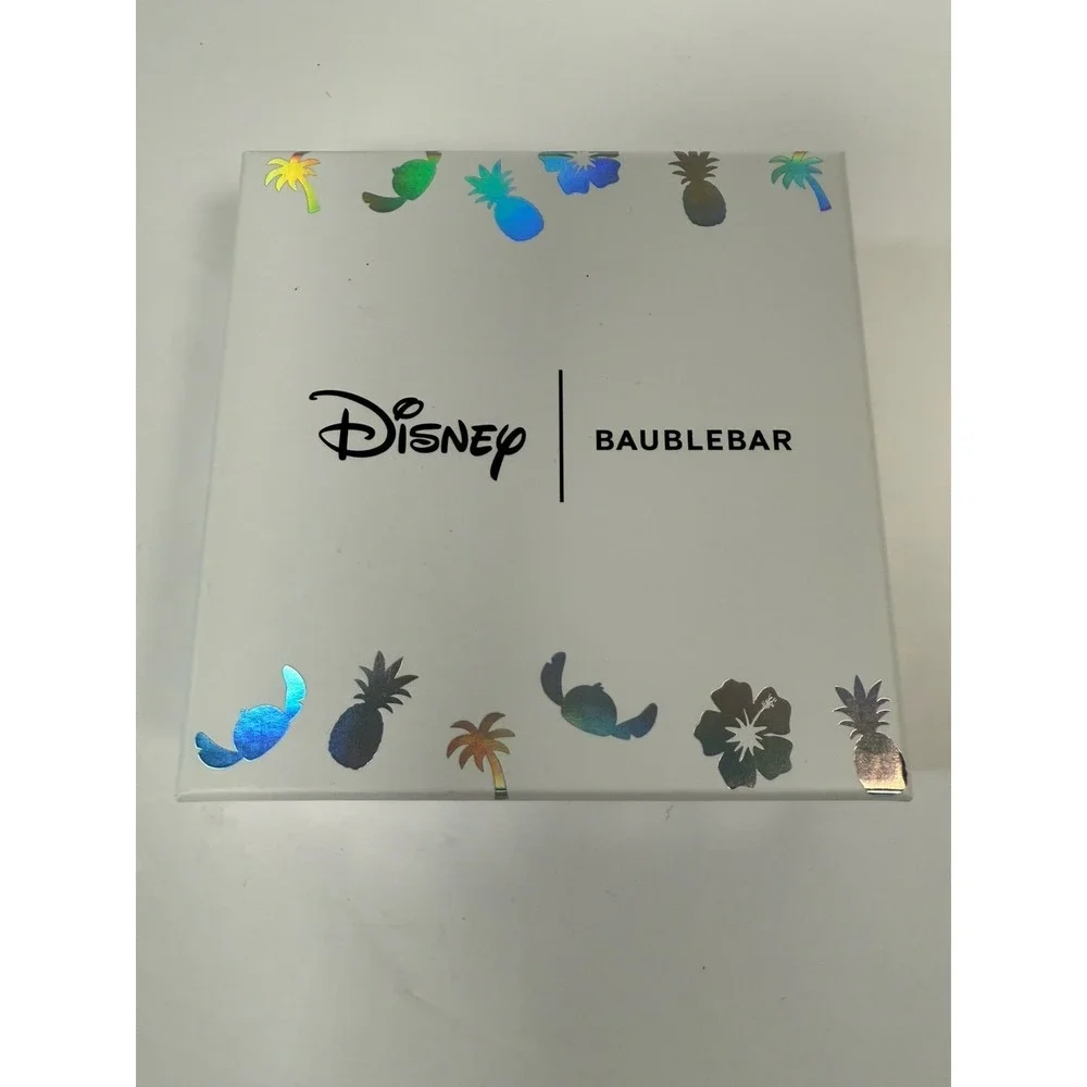 Disney Baublebar Stitch Halloween Pumpkin Earrings New in Box